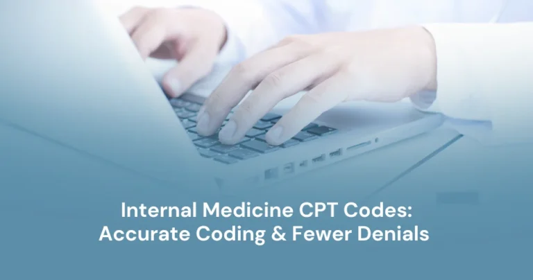 Internal Medicine CPT Codes