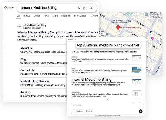 best internal medicine billing company